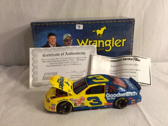 Collector Revell Collection Wrangler Jeans Dale Earnhardt 1:24 Scale DieCast Replica Car