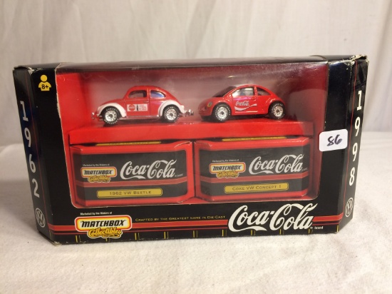 Collector Matchbox Coca Cola 1962 -1998 1/64 Scale Die-Cast Cars