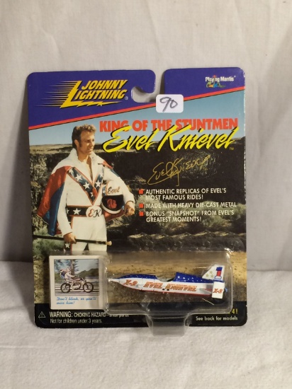 Collector Johnny Lightning King Of The Stuntmen Evel Knievel  Car 1:64 Scale Plane
