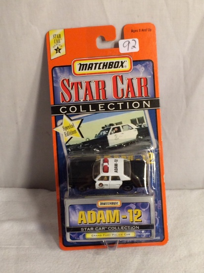 Collector Matchbox Star Car Collection Adam-12 Star Car Colletcion 1/64 Sacle