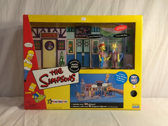 Collector The Simpsons Interactive Main Street  "R" Exclusive Playmates Include Over 100 Phrases