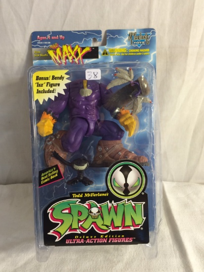 Collector McFarlane's The Maxx Spawn Delux Edition Ultra-Atcion Figure Isz Figure 5-6"Tall