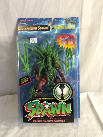 Collector McFarlane's Special Ltd.Edt. Spawm Deluxe Edt. Ultra-Action Figure EXO-Skeleton Spawn