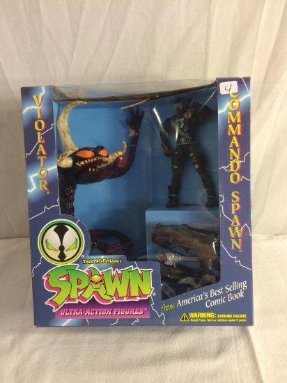 Collector McFarlane's Spawn Ultra-Action Figure Violator Comanndo Spawn Size:11"T x10" Width