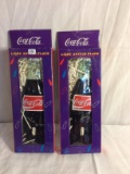 Lot of 2 Pieces Collector Coca-Cola Coke Brand Ligt Switch Plate 11.5