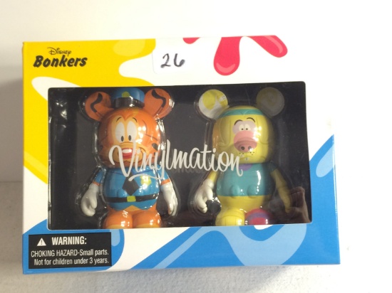 Collector Disney Vinylmation Afternoon Disney Bonkers 3"Figures 6"Width  by 4.5" Tall Box Size