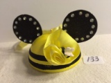 Collector Authentic Original Disney Parks Ornament Mickey Ears Bee   3.5