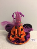 Collector Authentic Original Disney Parks Ornament Halloween hat 3.5