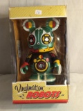 Collector Disney Vinylmation Robots Limited Edition Of 600 Green Reflector 6.5w by 11.5
