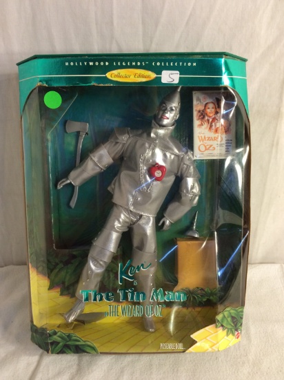 Collector Mattel Barbie Ken as The Tin Man in The Wizard Of Oz Doll Edition 14.5"T Box