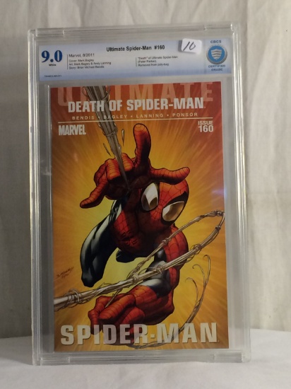 Collector Marvel CBCS Certified Grade 9.0 Ultimate Spider-man #160 Marvel Comic Book 8/2011