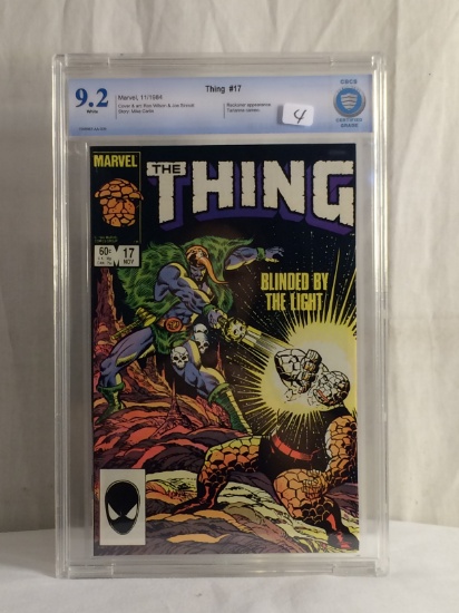 Collector Vintage CBCS Certified Grade 9.2 Thing #17 Marvel 11/1984 Marvel Comic Book