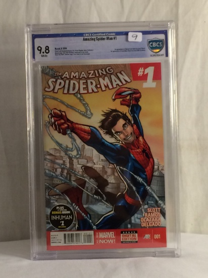 Collector Marvel Comic CBCS Certified 9.8 Amazing Spider-man #1 Marvel Comic Book 6/2014
