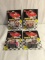 Lot of 4 Collector Nascar Racing Champions 1/64 Scale Stock Car Assorted Drivers DieCast Cars