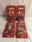 Lot of 4 Collector Nascar Racing Chmapions 1/64 Scale Die-Cast cars Assorted Drivers