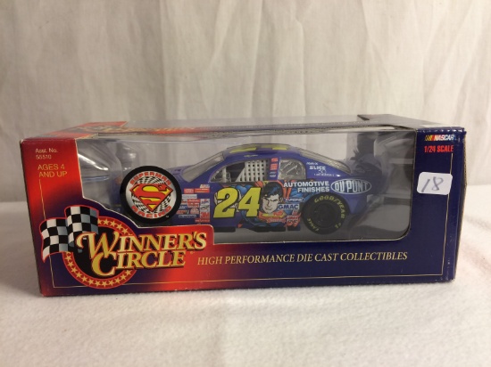 Collector Hasbro Winners Circle #24 Dupont/Superman 1:24 Scale Die Cast Car