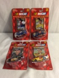 Lot of 4 Collector Nascar Racing Champions  Chase Race Assorted Drivers 1/64 Scale Die-Cast Cars