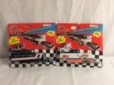 Lot of 2 Collector Nascar Racing Chmapions Team Transporter DieCast Cab Free Wheeling 1/'64