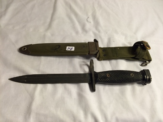 Collector Vintage Imperial US M7 Bayonet with M8AI WD 11.5" overall Size