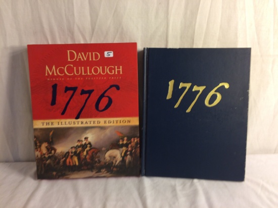 Collector Simon & Schuster 1776 The Illustrated Edition By David McCullough 2007 Copy wright Book