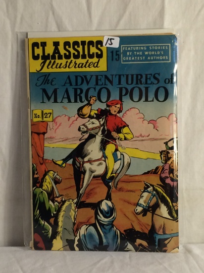 Collector Vintage Classics Illustrated Comics The Adventures Of Marco Polo No.27 Comic Book