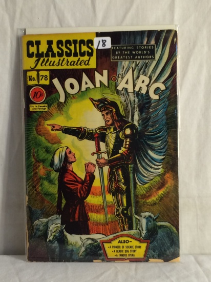 Collector Vintage Classics Illustrated Comics Joan Of Arc No.78 Comic Book