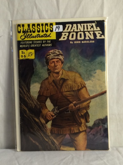 Collector Vintage Classics Illustrated Comics Daniel Boone No.96 Comic Book