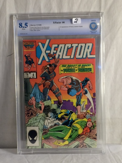 Collector CBCS Certified Grade 8.5 X-Factor #4 Marvel Comic Book 5/1986