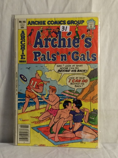Collector Vintage Archie Series Comics Archie's Pals 'N' Gals No.145 Comic Book