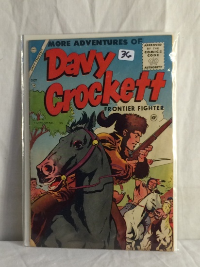 Collector Vintage CDC Comics Davy Crockett Frontier Fighter No.2 Comic Book