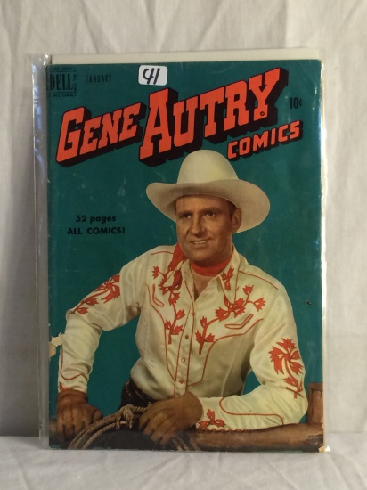 Collector Vintage Dell Comics Gene Autry No.35 Comic Book