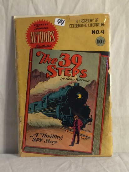 Collector Vintage Famous Authors Illustrated The 39 Steps No.4 Comic Book
