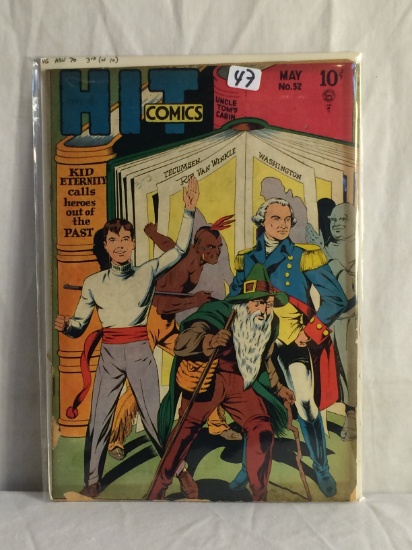 Collector Vintage Hit ComicsKid Eternity Calls Heroes Out Of The Past No.52 Comic Book