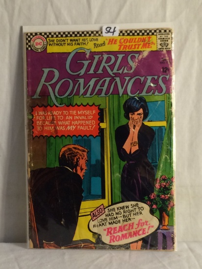 Collector Vintage Superman DC National Comics Girls Romances No.118 Comic Book