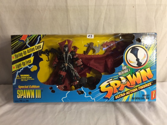 Collector McFarlane Toys Spawn III Ultra Action Figure 16" W by 8" Tall Box Size