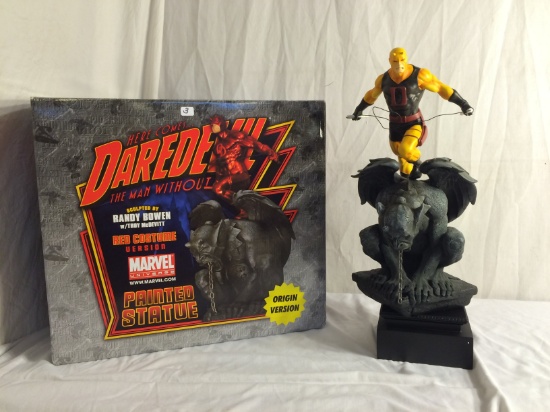 New Marvel Universe Collectibles Daredevil Sculpted Randy Bowe/Cantu Armor Costume Version Statue