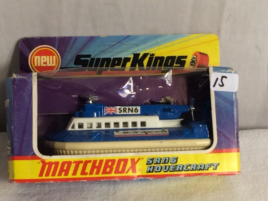 Collector NIP Vintage Matchbox SRN 6 Hovercraft 6"Width By 3"Tall Box Size