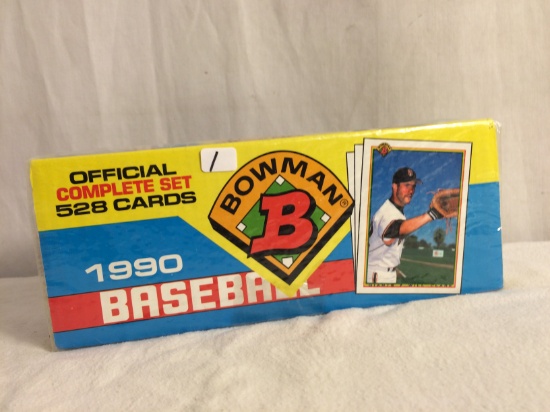 Collector Factory Sealed 1990 Official Complete 528 Cards Baseball Bowman Sports Cards