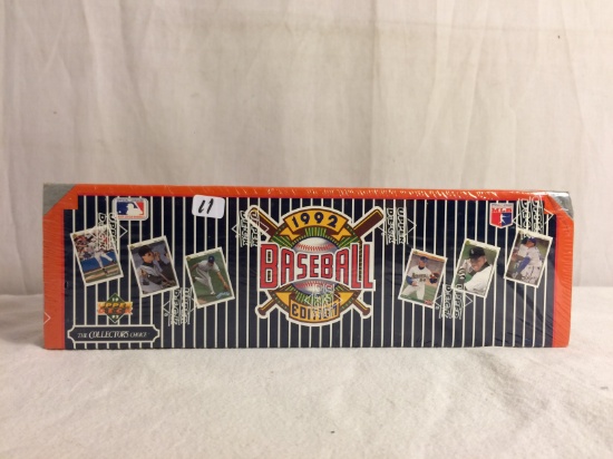 Collector Factory Sealed 1992 Upper Deck Sports Cards Baseball Edition Complete Set Sports Cards