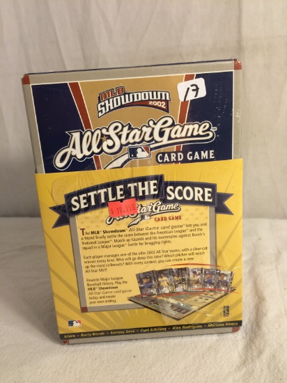 Collector factory sealed 2002 MLB Showdown All-Star Game Sports Cards Settle The Score