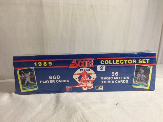 Collector Factory Sealed 1989 Major League Baseball Collector Set Sports Cards 660 Player Cards