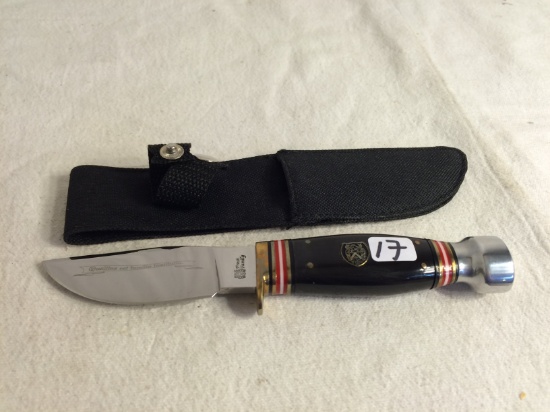 Collector Frost familty 440 Stainless Steel Hunting Knife Black Handle Size:7.3/4" Long