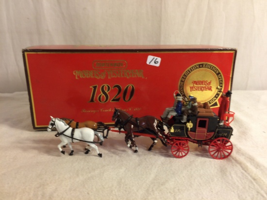 Collector Matchbox Models Of Yesteryear  YS-39 Passenger Coach & Horse Wagon Carriage