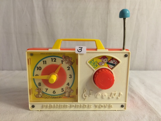 Collector Vintage  1971 Fisher Price Toys Hickory Dickory Dock  No.107
