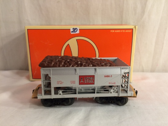 Collector Vintage Lionel Electric Trains "6486-3 Lionel Steel Ore Car DieCast Metal Body Box Size:9.