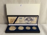 Collector 2001 Silver South Africa Wildlife Series African Buffalo Four Coin Proof Set W/COA 0325