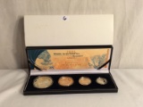 2004 Silver Africa Wildlife Series The Leopard The African Legend Four Coin Proof Set W/COA 424