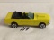 Collector Vintage 1979 Kidco Ford Mustang '66 Yellow Convertible Diecast 1:64 Scale