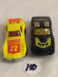 Lot of 2 Pcs Collector Playart Vintage Pontiac Firebird 170 &Corvette Stingray 1:64 Sc Die Cast Car