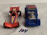 Lot of 2 Pcs Collector Vintage Kenner 1:64 Scale Die Cast Metal Cars